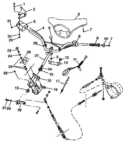 STEERING SL 700 B974071, Intl. SL 700 I974071, SL 700 Deluxe B974072 and In (4940874087B001)