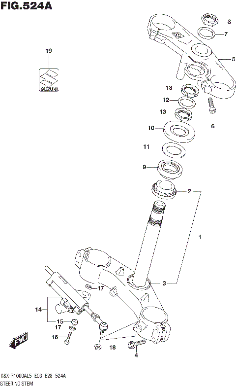 STEERING STEM