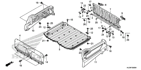 BED PLATE@REAR GATE (1)