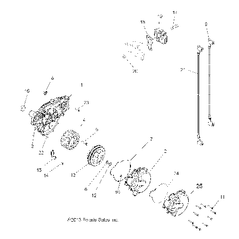 ELECTRICAL, IGNITION SYSTEM - A13MH76FF (49ATVIGNITION13SP6X6)