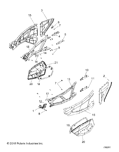BODY, DOORS - Z16VDM99AM (700281)