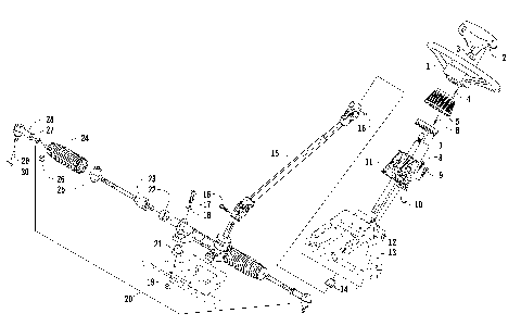STEERING POST ASSEMBLY [88907]