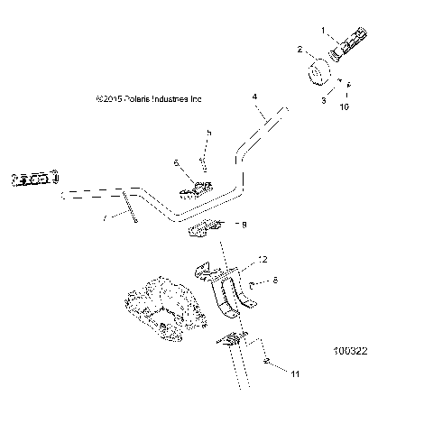STEERING, HANDLEBAR and CONTROLS - A16SAA57N1 [100322]