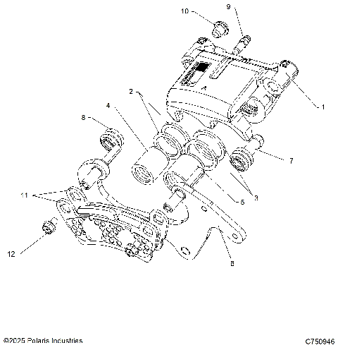 BRAKES, REAR CALIPER - Z26NEY99A4/B4/A6/B6 (C750946)
