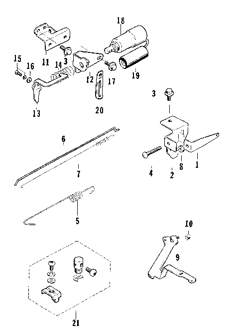 THROTTLE CONTROL ASSEMBLY [74863]