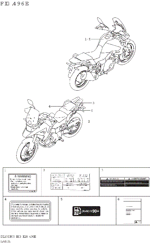 LABEL (DL1050RR:E03)