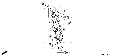 REAR SHOCK ABSORBER