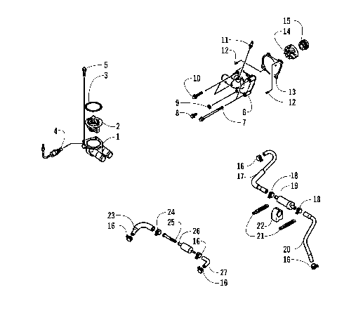 WATER PUMP/THERMOSTAT ASSEMBLY [79211]