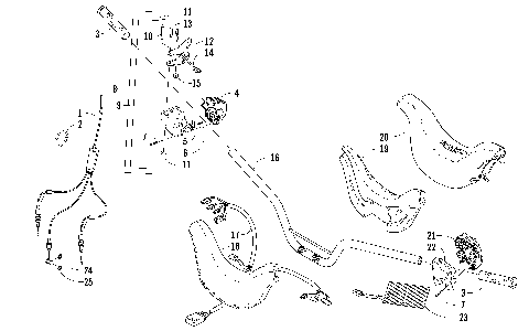 HANDLEBAR AND CONTROLS [86268]