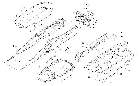 REAR BUMPER, STORAGE, AND TAILLIGHT ASSEMBLY [104034]