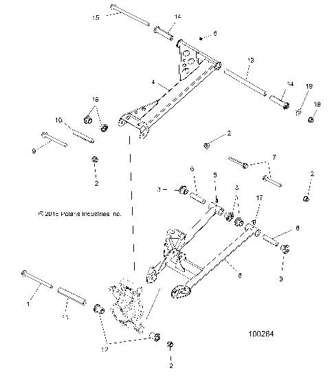 SUSPENSION, REAR - A16SXE85AS/AM/AB/A85A1/A2/A9 (100264)