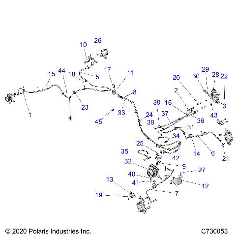 BRAKES, BRAKE LINES AND MASTER CYLINDER - R21RRP99CW (C730053)