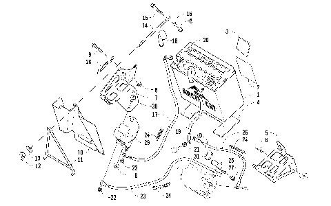 BATTERY AND TRAY ASSEMBLY [88230]