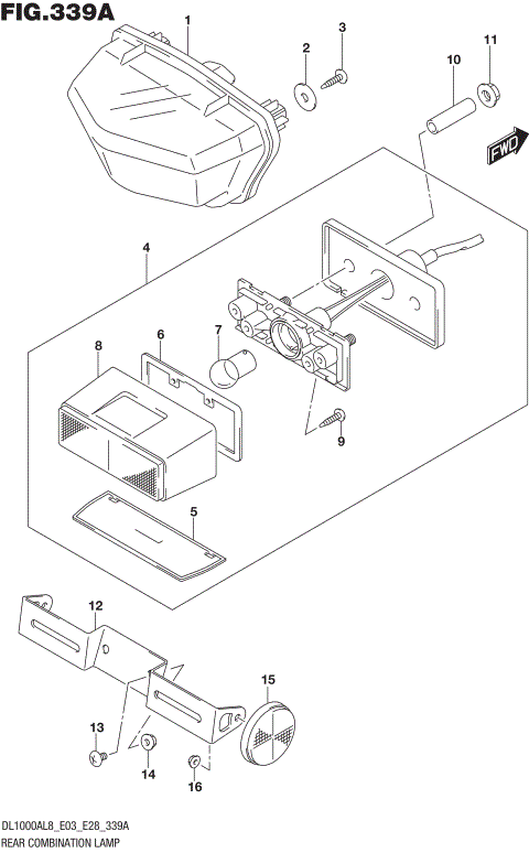 REAR COMBINATION LAMP