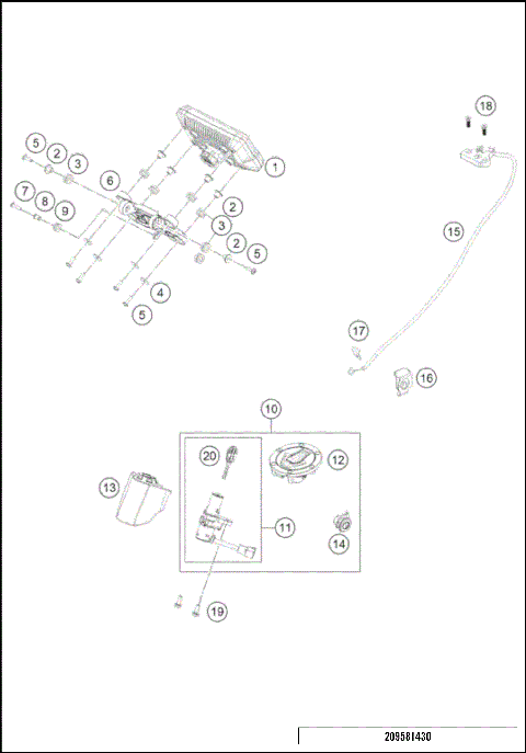 INSTRUMENTS / LOCK SYSTEM