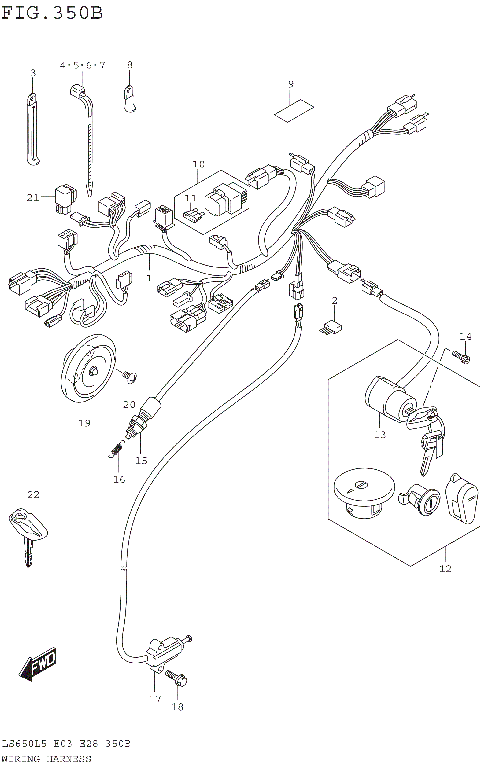 WIRING HARNESS (LS650L5 E28)