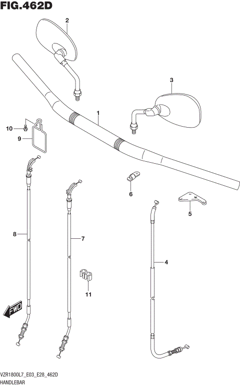 HANDLEBAR (VZR1800BZL7 E33)