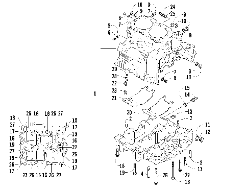 CRANKCASE ASSEMBLY [91792]