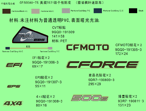 DECAL (FOR (2)0(2)(2) USA TRUE TIMBER CAMO VEHICLE)