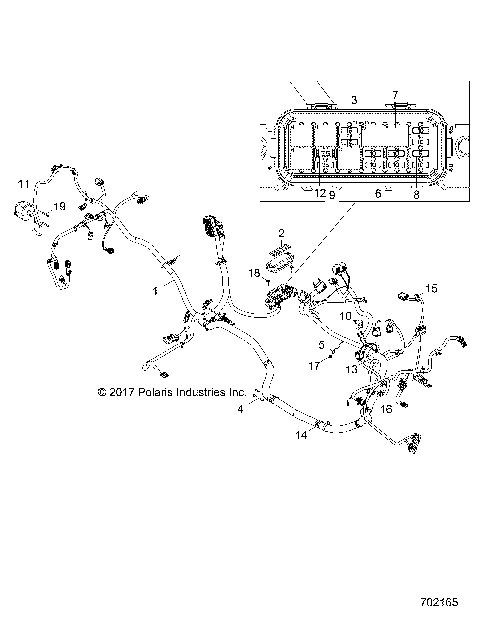 ELECTRICAL, WIRE HARNESS - Z18VBE87F2/S87C2/CU (702165)