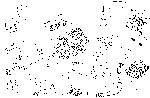 01- Engine And Air Intake Silencer