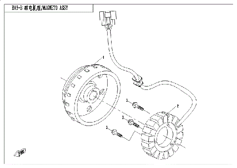 MAGNETO ASSY (HIGH-POWER)