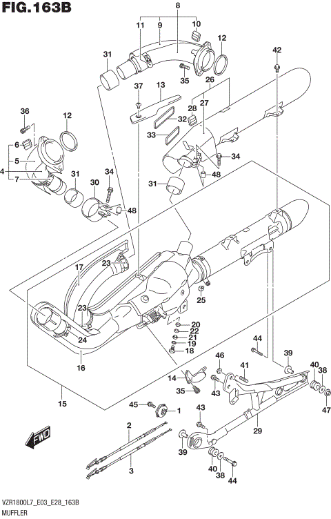 MUFFLER (VZR1800BZL7 E03)