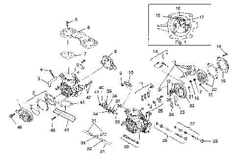 CARBURETOR SL 700 B964066 and Intl. SL 700 I964066 (4935633563C005)