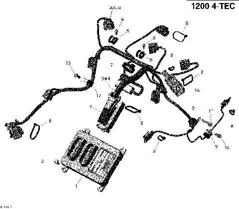 10- Engine Harness And Electronic Module