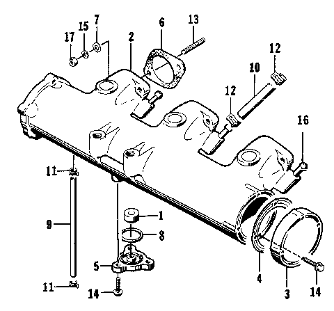 EXHAUST MANIFOLD ASSEMBLY [73263]