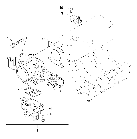 THROTTLE BODY ASSEMBLY [86112]