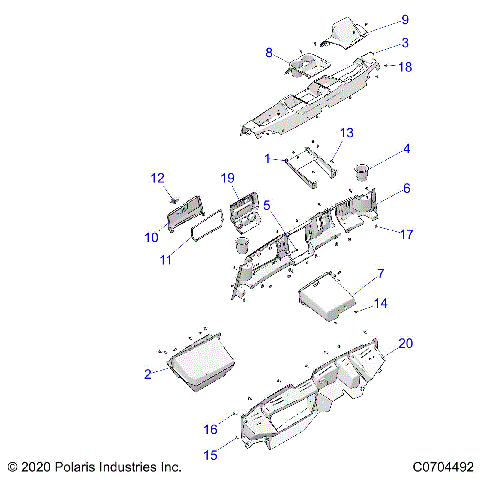 BODY, DASH - D22P4EP99A4/B4/F99A4 (C0704492)
