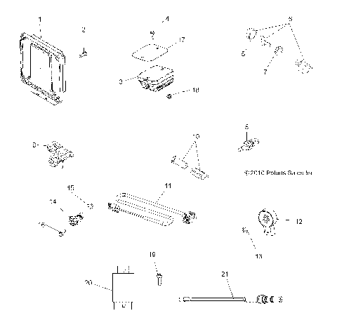 ELECTRICAL, SWITCHES, SENSORS, ECU and CONTROL MODULES - A14TN55FA (49ATVSWITCHES11SPX2550I)