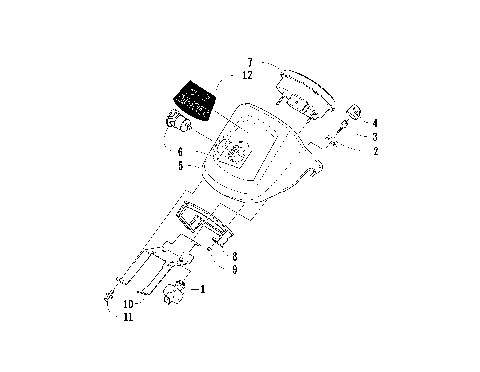INSTRUMENT POD ASSEMBLY [92670]
