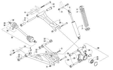 REAR SUSPENSION ASSEMBLY