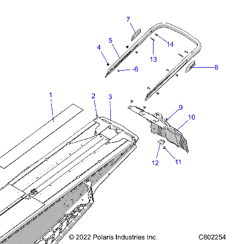 BODY, BUMPER, REAR - S23TKV8MS (C602254)