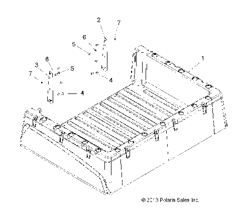 BODY, BOX ASM. - R15RMA57AA/AR/AC/LA/EAZ/H57AR (49RGRBOX14570)