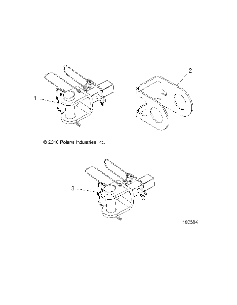 BODY HITCHES - A16SDS57C2 (100564)