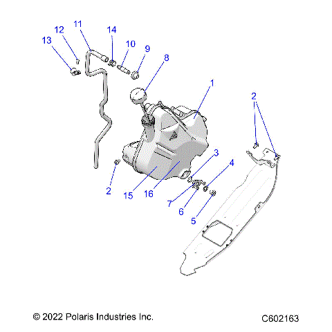 ENGINE, OIL TANK - S24TKP9FS (C602163)