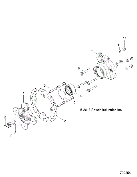 SUSPENSION, REAR CARRIER - Z19VFE99AD/BD/AK/BK/AN/BN/LD/K99AD/BD/AK/BK/AN/BN/LK/LE/L99AC/BC/M99AL (702254)