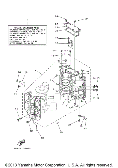 CYLINDER CRANKCASE 1