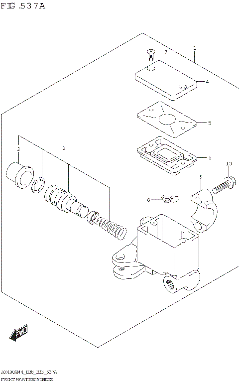 FRONT MASTER CYLINDER
