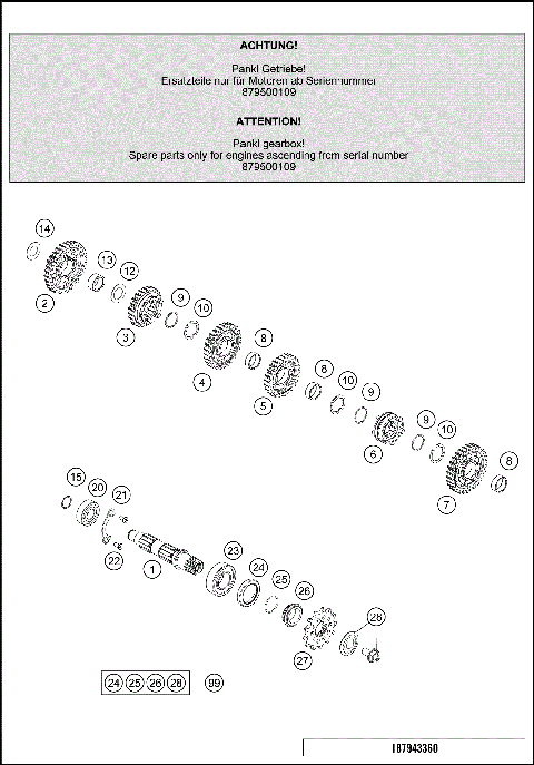TRANSMISSION II - COUNTERSHAFT