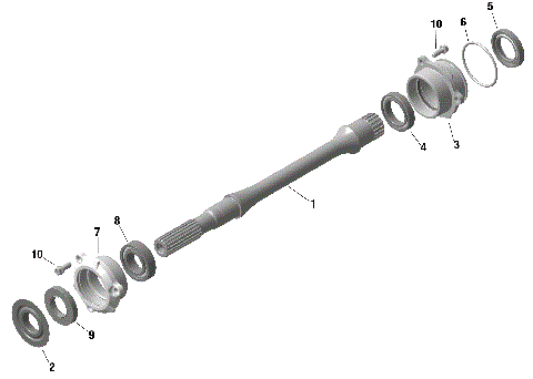 01- ROTAX - Drive Shaft