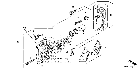 FRONT BRAKE CALIPER (1)