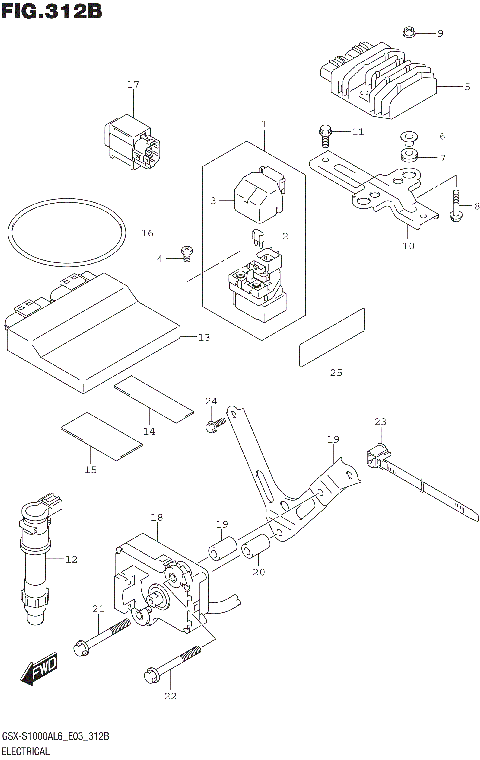 ELECTRICAL (GSX-S1000AL6 E33)