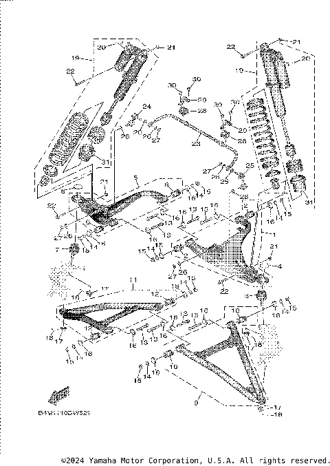 FRONT SUSPENSION WHEEL