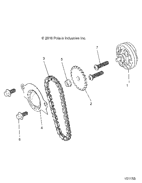 ENGINE, OIL PUMP - A19HAA15N7 (101155)