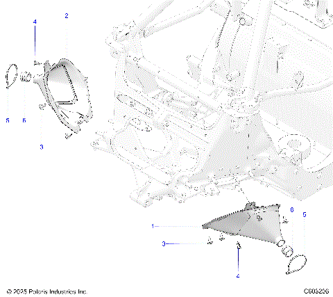 CHASSIS, TIE ROD BOOT ASM. - S26AJE9FSL/AJN9FSL/FSM (C603206)