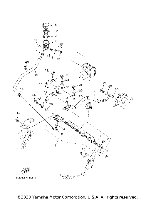 REAR MASTER CYLINDER